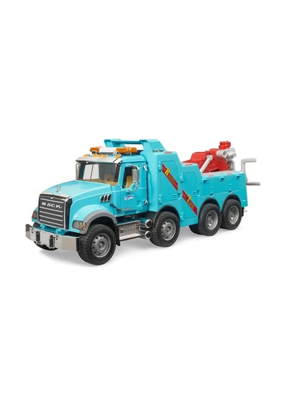 Bruder Mack Granite Kurtarma ve Çekici Aracı BR02831 Lisanslı Ürün - Resim 2