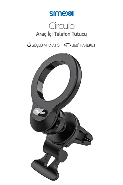 Simex Magsafe Petege Takmali Miknatisli Telefon Tutucu ST-207 Circulo - 6