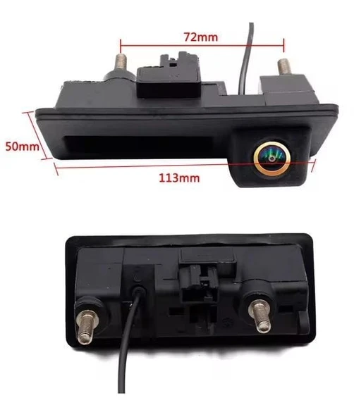 AEMPART Audi a3 a4 a5 geri görüş kamerası bagaj açma düğmeli - 2