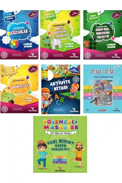 yeti kitap Boyama Ve Etkinlik Seti ürün görseli 1