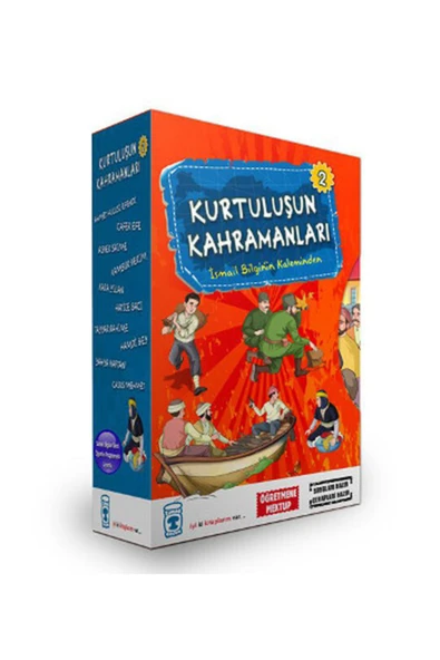 Timaş Yayınları Kurtuluşun Kahramanları Seti 2 (10 Kitap Takım) Timaş Çocuk kitap (Koruma Poşetli) ürün görseli 1