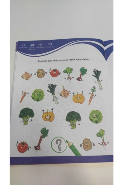 yeti kitap Dikkat Güçlendirme Seti Plus 5 Yaş - Resim 3