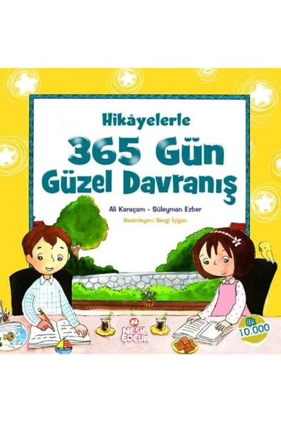 Nesil Çocuk Yayınları Hikayelerle 365 Gün - Güzel Davranış Dini Çocuk Eğitim Kitabı ürün görseli 1