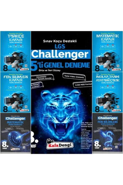 Kafa Dengi Yayınları 8. Sınıf Kafa Dengi Kazandıran Set 7 Kitap ürün görseli 1