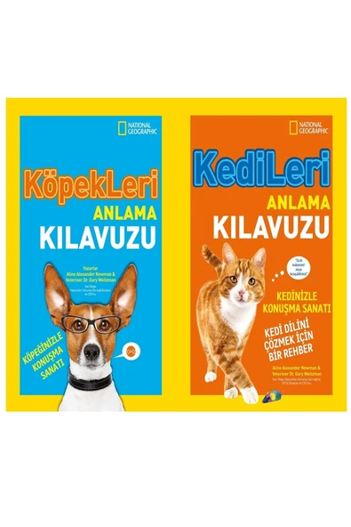 Beta Kids National Geographic Kids Köpekleri Ve Kedileri Anlama Kılavuzu 2 Kitap Set ürün görseli 1