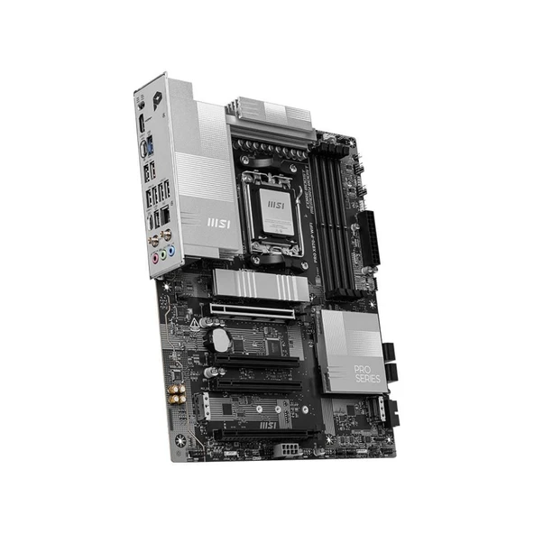 MSI PRO X870-P WIFI 8200MHz(OC) DDR5 Soket AM5 M.2 HDMI DP ATX Anakart - Resim 4