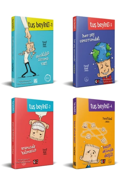 Nesil Yayınları Nesil Tuş Beyinli Serisi 1-2-3-4 Set (4 Kitap) ürün görseli 1