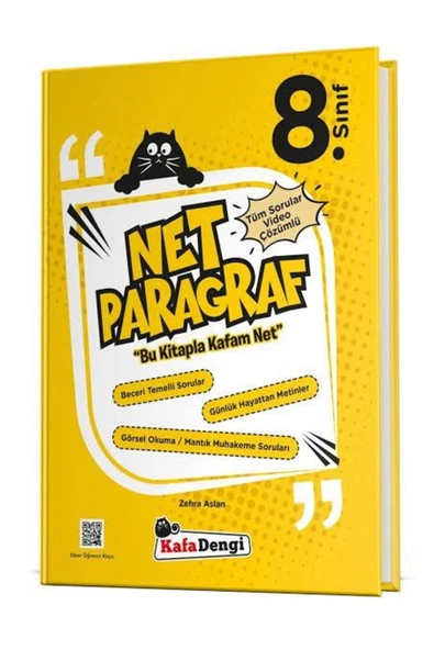 Kafa Dengi Yayınları 8.Sınıf Ankara Güçlendiren Soru Bankası Seti + Kafa Dengi Yayınları Soru Bankası Seti + Net Paragraf - 4