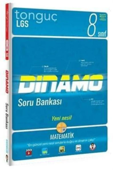 Tonguç Yayınları 8. Sınıf Lgs Matematik Dinamo Soru Bankası - Komisyon ürün görseli 1