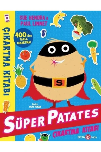 Beta Kids Yayınları Süper Patates Çıkartma Kitabı ürün görseli 1
