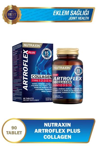 Nutraxin Artroflex Plus Collagen 90 Tablet ürün görseli