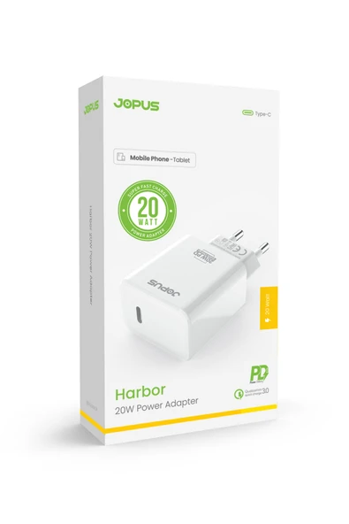 Harbor PD / QC 20W Hızlı Şarj Cihazı Jopus JO-S09 - 3
