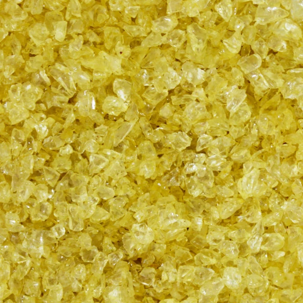 Açık Sarı Kırık Cam Epoksi Reçine İçin 1000 gr 2 / 4 mm - Resim 2