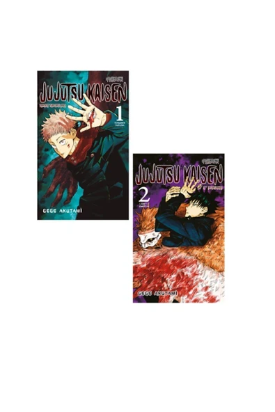 Gerekli Şeyler Yayıncılık Jujutsu Kaisen 1-2. Ciltler Manga Seti - Gege Akutami ürün görseli 1