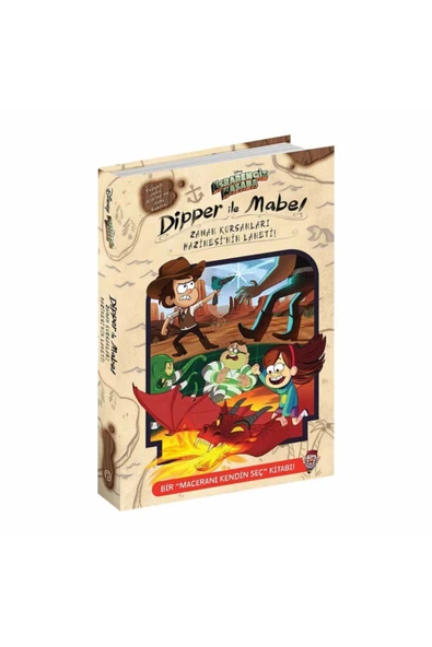 Beta Kids Disney Esrarengiz Kasaba Dipper Ile Mabel Zaman Korsanları Hazinesi'nin Laneti ürün görseli 1