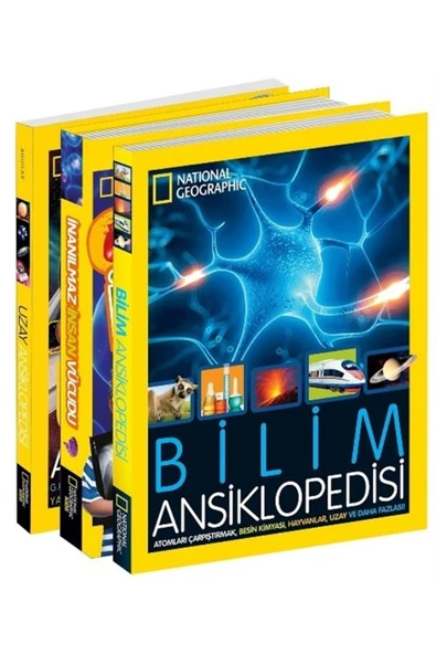 Beta Kids National Geographic Kids Bilim Ansiklopedi Seti kitabı - Kolektif - Beta Kids ürün görseli 1