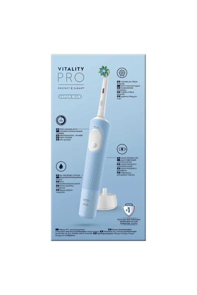 Oral-B D103 Vitality Pro Cross Action Şarjlı Diş Fırçası - 8