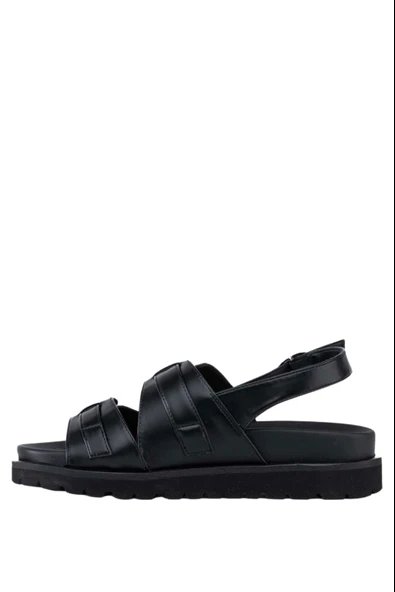Stato Kadın Siyah Sandalet - Resim 4