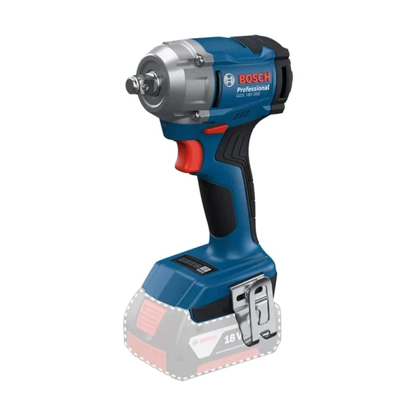 Bosch Profesyonel Gds 18V-350 4 Ah Çift Akülü Darbeli Somun Sıkma Makinesi 06019M5021 ürün görseli