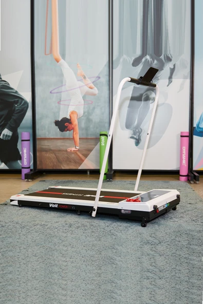 Powerfit 12km Hız Brushless Motor, Işıklı-Manuel Eğim-Kumandalı-Bluetooth'lu-Katlanabilir Koşu Bandı - Resim 5