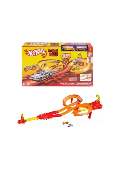 Hot Wheels Hot Ones Otoyol Oyun Seti JFD11 Lisanslı Ürün ürün görseli