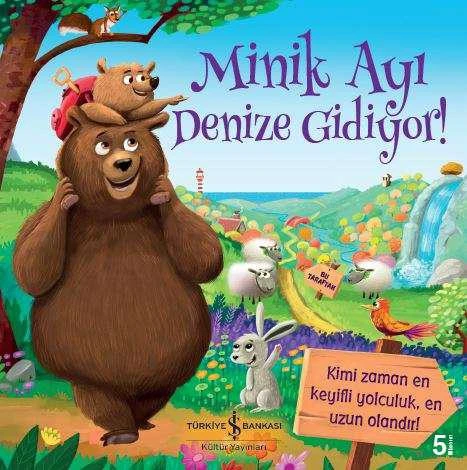 Minik Ayı Denize Gidiyor! ürün görseli