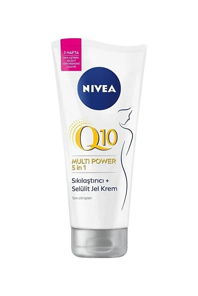 NIVEA Q10 Sıkılaştırıcı Selülit Jel Krem 200ml,3 Haftada Sıkılaştırıcı Vücut Losyonu - Resim 2