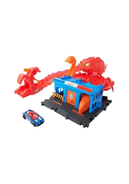 Hot Wheels Dusman Yaratıklar Oyun Setı HDR29 Lİsanslı Ürün - Resim 3