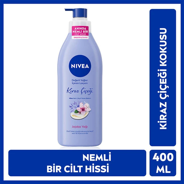 Nivea Kiraz Çiçeği Vücut Losyonu 400 ml ürün görseli