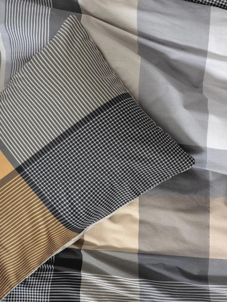 COTTON BOX NORDEK TEK KİŞİLİK NEVRESİM TAKIMI TORVİ BEJ - Resim 2