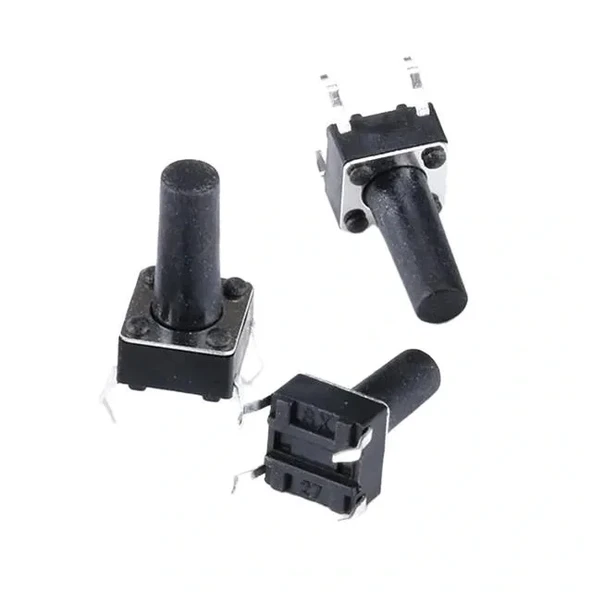 Tact Switch Şaseli 6x6x7mm Ic-200 C9 Buton ürün görseli