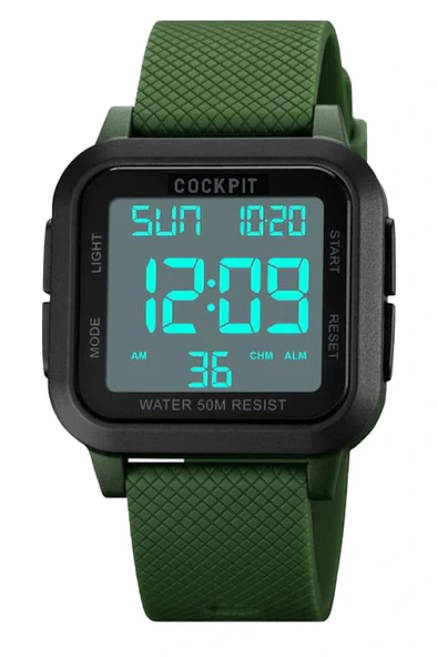 Cockpit Unisex Kol Saati - CK-4894GN - Resim 3