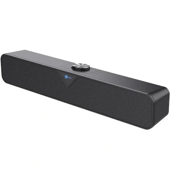 Lenovo Lecoo Ds102 Siyah Usb-aux Kablolu 6 Watt Bluetooth Stereo Soundbar Speaker - Hoparlör