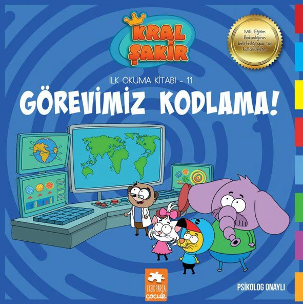 Görevimiz Kodlama - Kral Şakir İlk Okuma Kitabı 11 ürün görseli