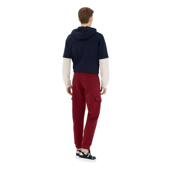 Erkek Bordo Eşofman Altı 50270802 - Resim 5