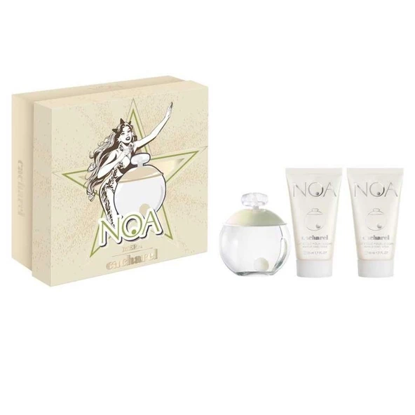 Cacharel Noa EDT 100 ml + 2 Adet 50 ml Body Lotion Kadın Parfüm Seti - Resim 2