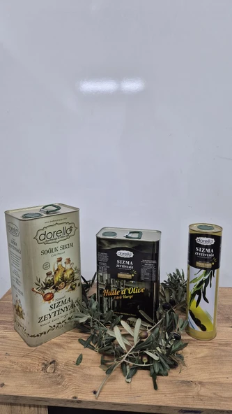 Dorello Naturel Sızma Zeytinyağı Teneke 9 Lt ürün görseli 1
