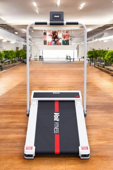 Powerfit 12km Hız Brushless Motor, Işıklı-Manuel Eğim-Kumandalı-Bluetooth'lu-Katlanabilir Koşu Bandı - Resim 2