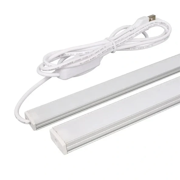 Powermaster Pm-28748 Dc5v-14w 68 Led 70cm 6500k Alüminyum Kasa Seyyar Usb Çubuk Led - 2