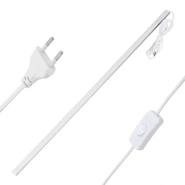 Powermaster Pm-28748 Dc5v-14w 68 Led 70cm 6500k Alüminyum Kasa Seyyar Usb Çubuk Led