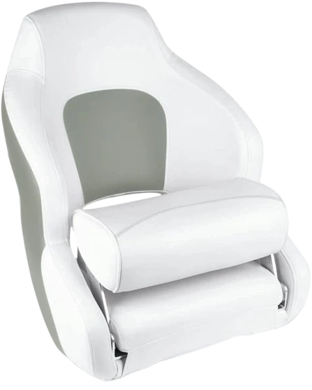 Gri Beyaz Desenli Tekne Kaptan Koltuğu - 2