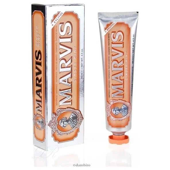 Marvis Gınger Mint Diş Macunu 85 ml Ferahlatıcı - Resim 2