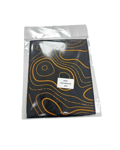 Mouse Pad 20x25 Siyah Turuncu 005