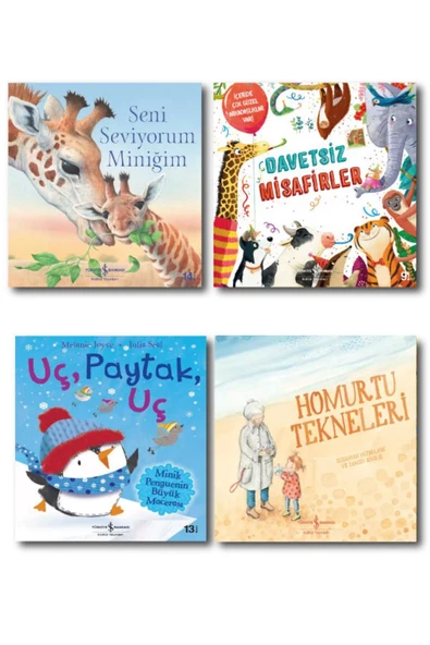 Okul Öncesi 3-4-5 Yaş Için Renkli Resimli Masal Kitapları 4 Kitap Set. - Resim 2
