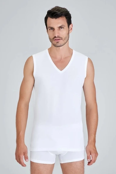 MDB Kom Barry 2'li Paket Derin V Yaka Kolsuz Atlet ürün görseli