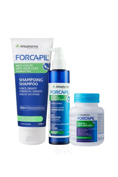 Arkopharma Forcapil Keratin Saç Dökülme Karşıtı Bakım Set ürün görseli