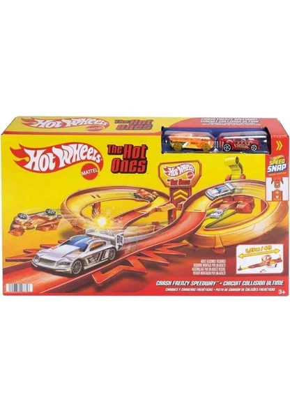 Hot Wheels Hot Ones Otoyol Oyun Seti JFD11 Lisanslı Ürün - Resim 7