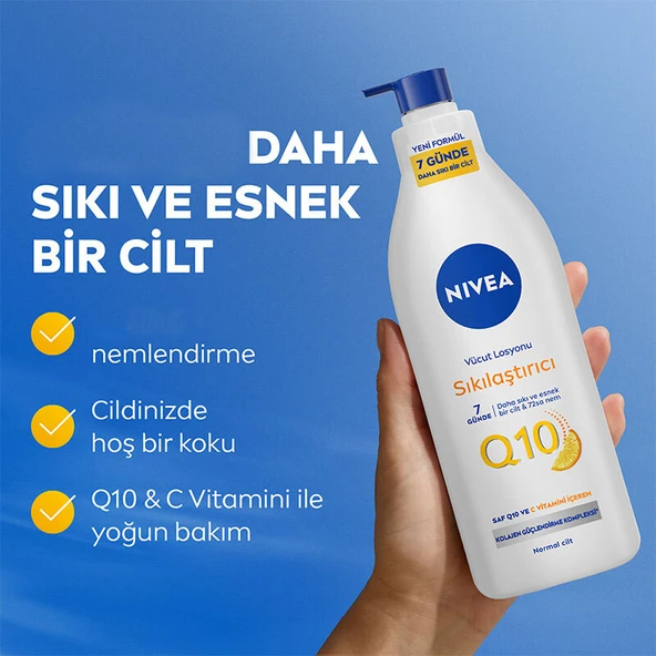 Nivea Q10 Besleyici Sıkılaştırıcı Vücut Losyonu 400 ml - Resim 4