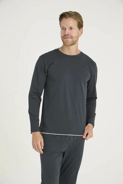 MDB Kocabey 9222 Erkek O.Yaka Pijama Takım