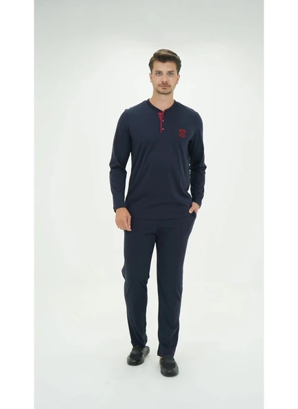 MDB D'S Damat 01005 Uzun Kol Pijama Takımı - 3